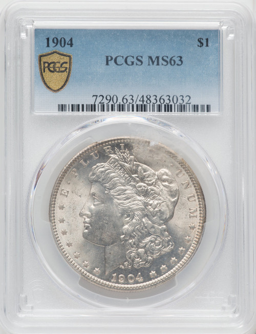 1904 $1 Morgan Dollar PCGS MS63 (766882027)