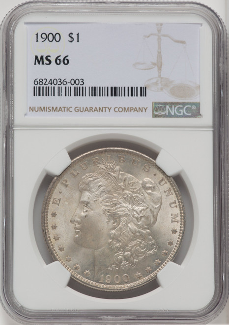 1900 $1 Morgan Dollar NGC MS66 (504760032)