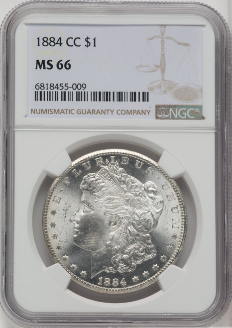 1884-CC $1 Morgan Dollar NGC MS66 (518609053)