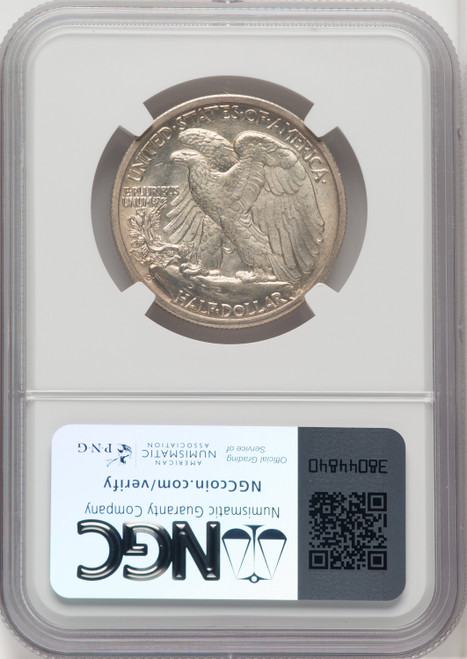 1942-D 50C Walking Liberty Half Dollar NGC MS67 (768136041)