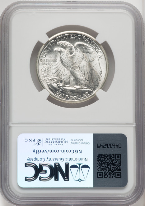 1945-D 50C Walking Liberty Half Dollar NGC MS67 (764210001)