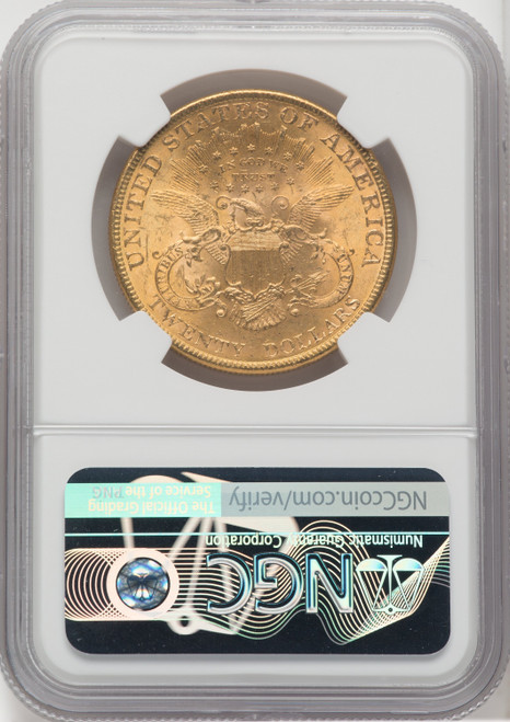 1899 $20 Liberty Double Eagle NGC MS63 (764751005)