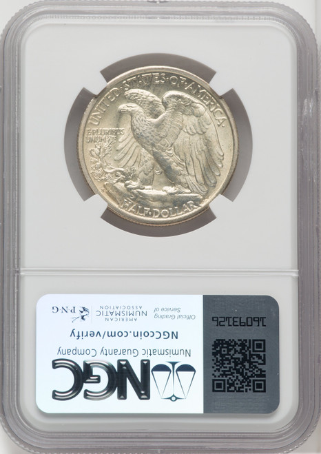 1943-S 50C Walking Liberty Half Dollar NGC MS67 (766234003)