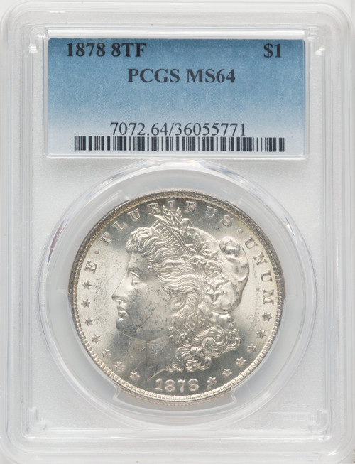 1878 8TF $1 Morgan Dollar PCGS MS64 (766680003)