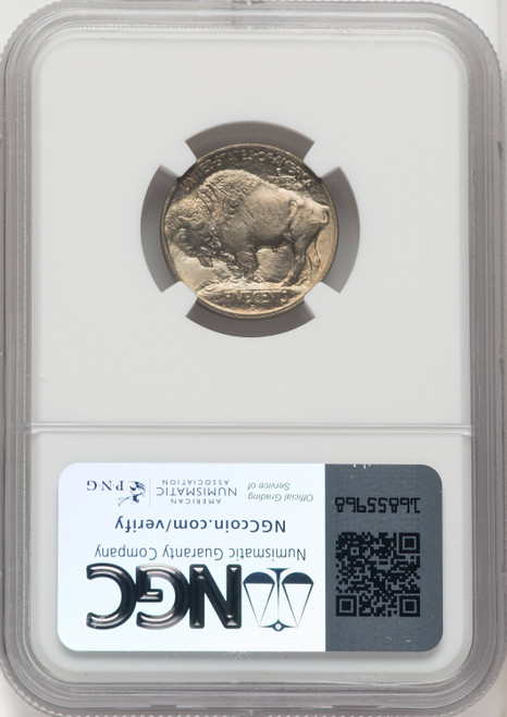 1913-D Type One 5C Kenneth Bressett Red Book Buffalo Nickel NGC MS67 (765469002)