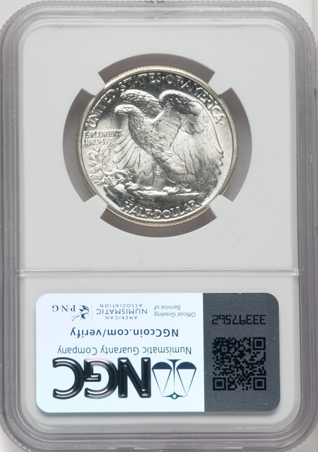 1941 50C Walking Liberty Half Dollar NGC MS67 (765488015)