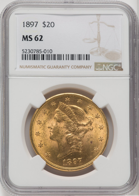 1897 $20 Liberty Double Eagle NGC MS62 (173750041)