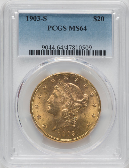 1903-S $20 Liberty Double Eagle PCGS MS64 (173764238)