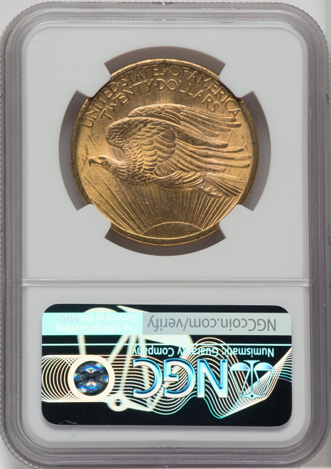 1907 $20 Saint Saint-Gaudens Double Eagle NGC MS62 (173860512)