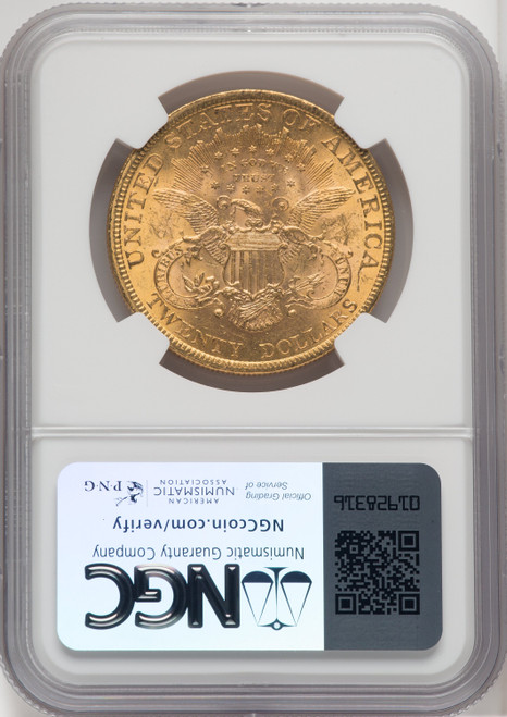 1896 $20 Liberty Double Eagle NGC MS62 (173918069)