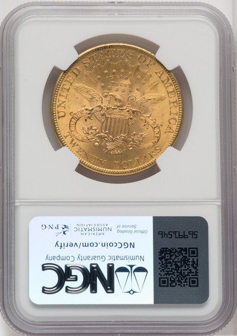 1897 $20 Liberty Double Eagle NGC MS62 (173939087)