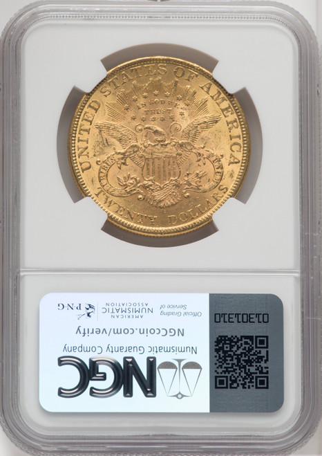 1896 $20 Liberty Double Eagle NGC MS62 (173949101)