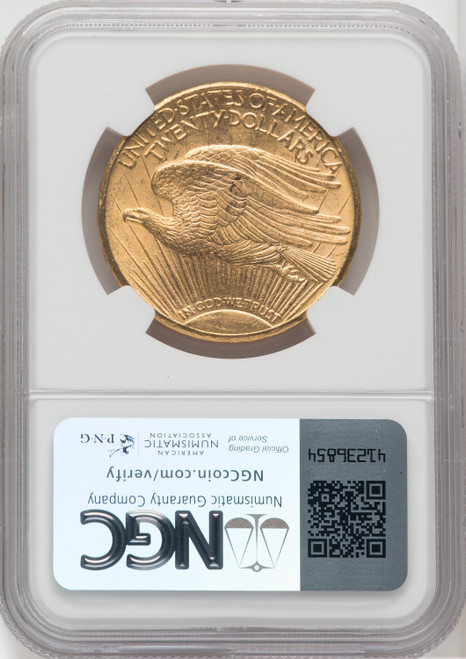 1911-D $20 Saint-Gaudens Double Eagle NGC MS65 (173949157)