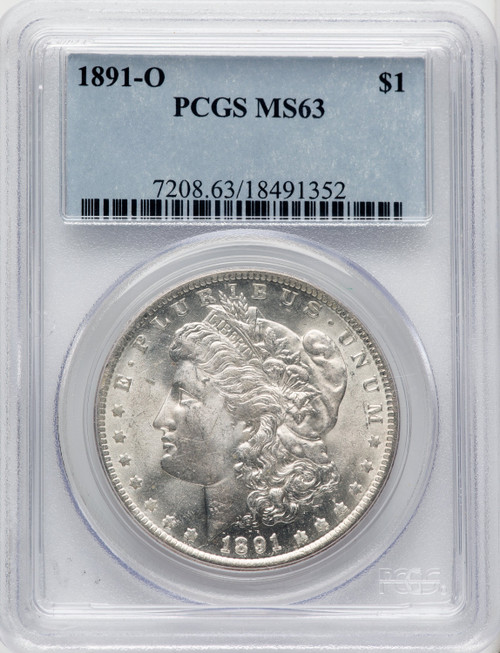 1891-O $1 Morgan Dollar PCGS MS63 (519169012)