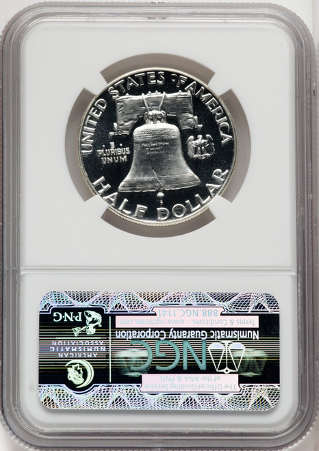 1956 50C Type 1 Proof Franklin Half Dollar NGC PR69 (519265073)