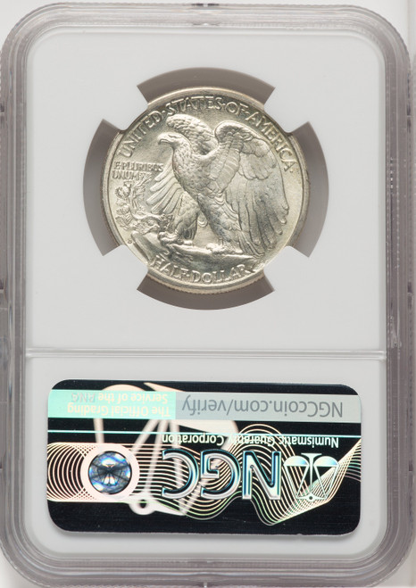 1941-D 50C Walking Liberty Half Dollar NGC MS67 (765522010)