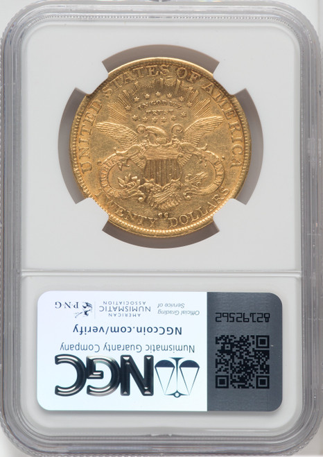 1890-CC $20 Liberty Double Eagle NGC AU55 (765720002)