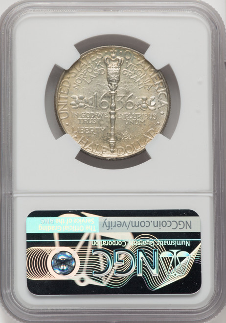 1936 50C Norfolk Commemorative Silver NGC MS68 (765810054)