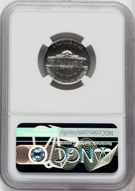 1939 5C Reverse of 1940 Proof Jefferson Nickel NGC PR67 (765038027