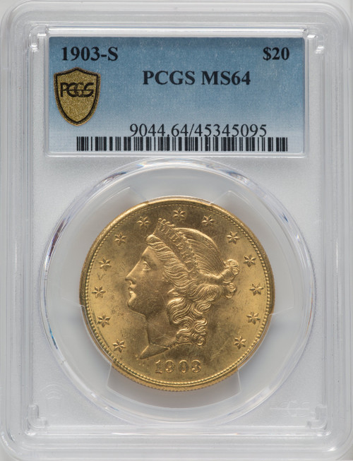 1903-S $20 Liberty Double Eagle PCGS MS64 (504731002)