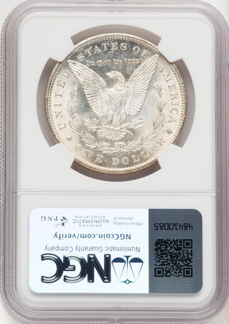 1891 $1 Morgan Dollar NGC MS64 (768656027)