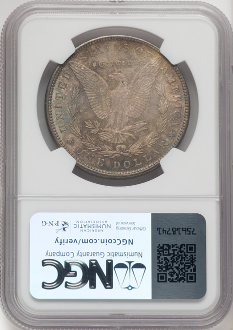 1891 $1 Morgan Dollar NGC MS64 (768656028)