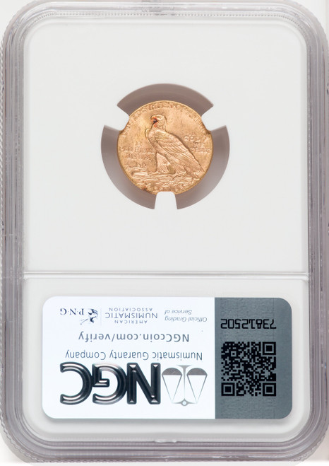 1926 $2.50 Indian Quarter Eagle NGC MS65 (767564012)