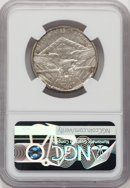 1936-S 50C Arkansas Commemorative Silver NGC MS67 (767661017)