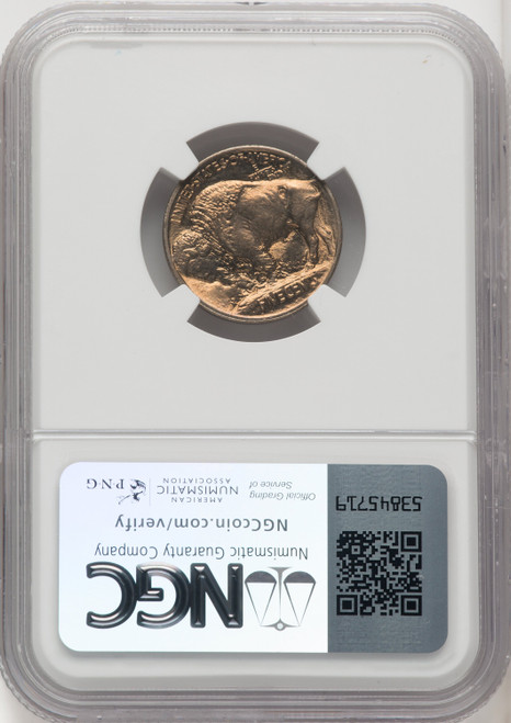 1913 Type One 5C Buffalo Nickel NGC MS67 (768224020)