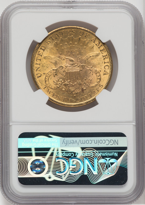 1897-S $20 Liberty Double Eagle NGC MS62 (759376138)