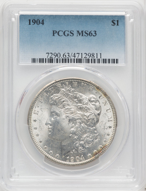 1904 $1 Morgan Dollar PCGS MS63 (768391040)