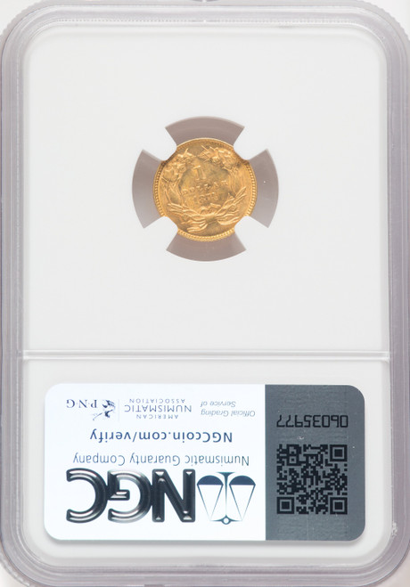 1874 G$1 Gold Dollar NGC MS64 (768405004)