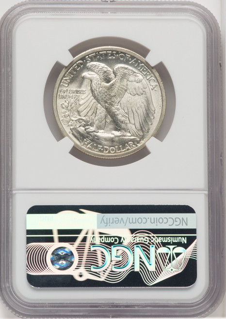 1943-S 50C Walking Liberty Half Dollar NGC MS67 (768602044)