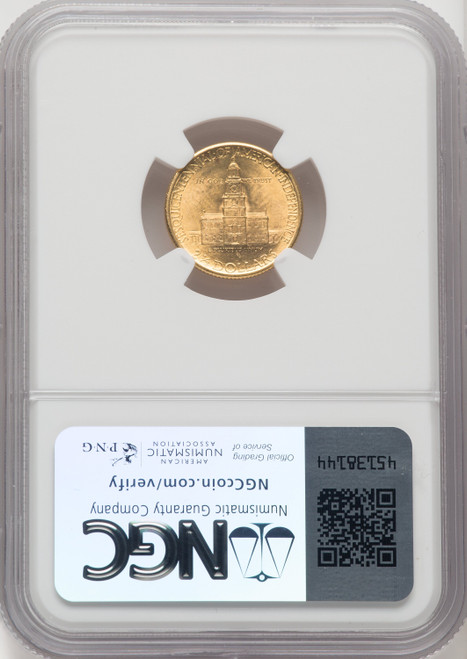 1926 $2.50 SESQUI Commemorative Gold NGC MS65 (765810013)
