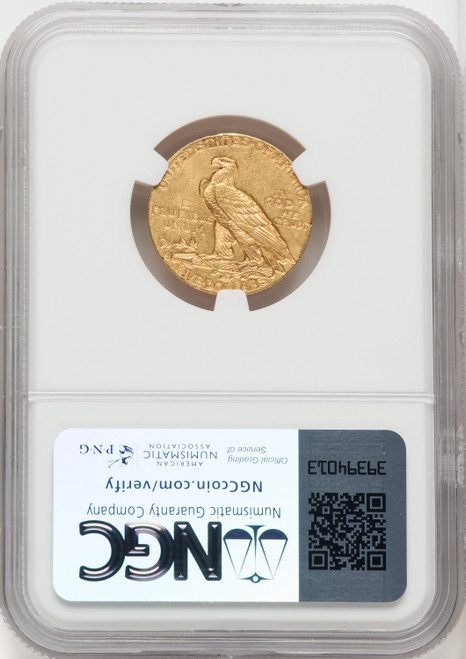 1912-S $5 Indian Half Eagle NGC MS62 (766550004)