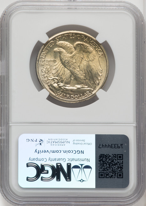 1941 50C Walking Liberty Half Dollar NGC MS67 (762422005)