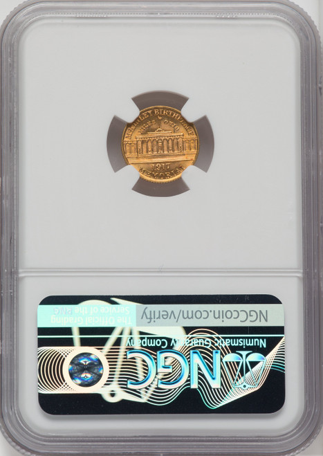 1917 G$1 McKinley Commemorative Gold NGC MS67+ (762811032)