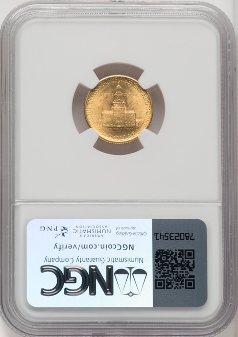 1926 $2.50 SESQUI Commemorative Gold NGC MS65 (766926009)