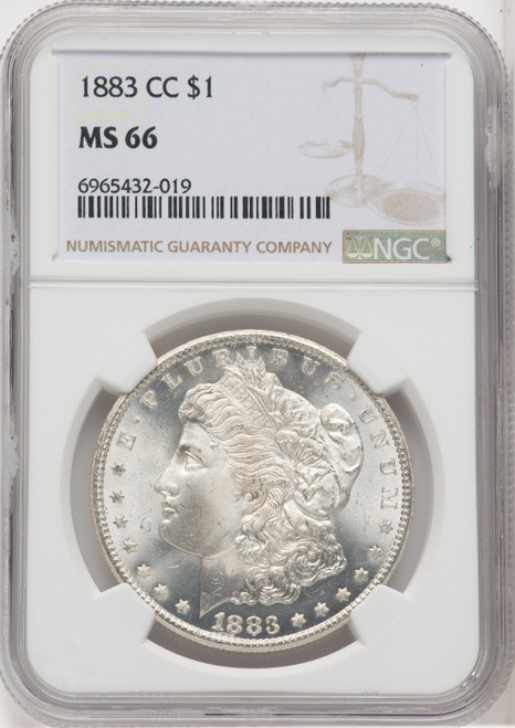 1883-CC $1 Morgan Dollar NGC MS66 (768613010)