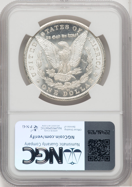 1883-CC $1 Morgan Dollar NGC MS66 (768613010)