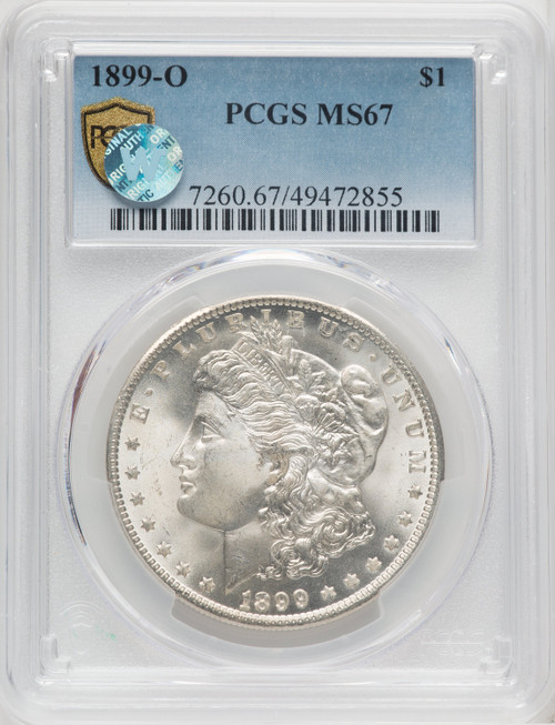 1899-O $1 Morgan Dollar PCGS MS67 (506231093)