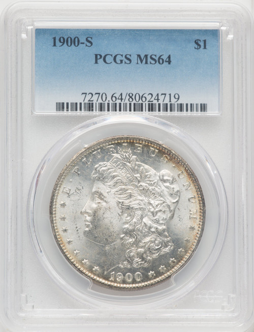 1900-S $1 Morgan Dollar PCGS MS64 (519202057)