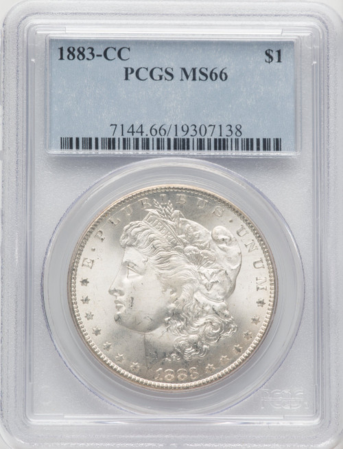 1883-CC $1 Morgan Dollar PCGS MS66 (769438044)