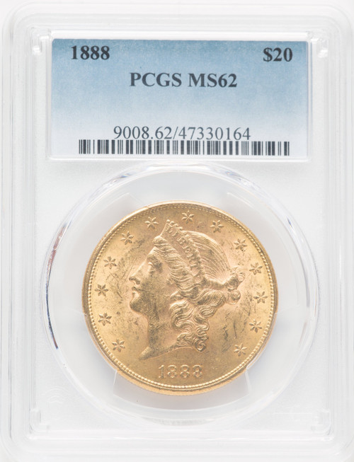 1888 $20 Liberty Double Eagle PCGS MS62 (769738016)