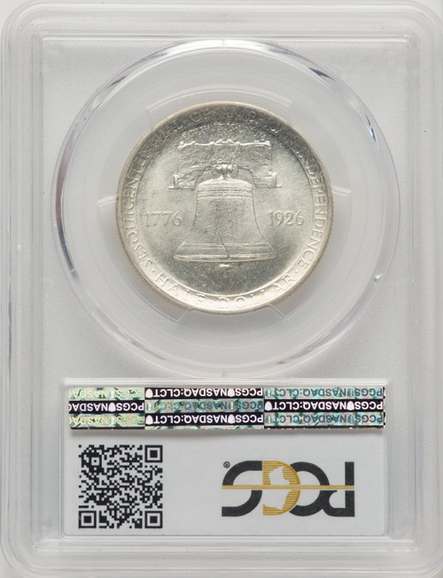 1926 50C Sesquicentennial Commemorative Silver PCGS MS65 (769772058)