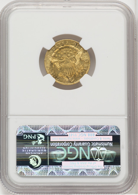 1806/4 $2.50 BD-1 Early Quarter Eagle NGC MS61 (910459003)