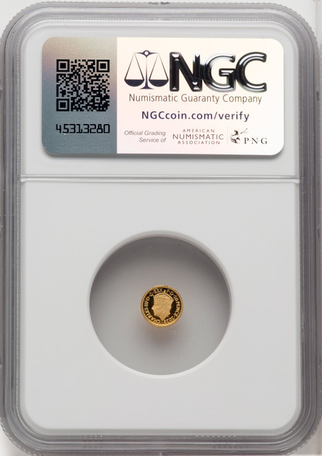 Charles III gold Proof “King Charles III Coronation” 50 Pence (1/40 oz) 2023 PR70 Ultra Cameo NGC World Coins NGC MS70 (518115407)