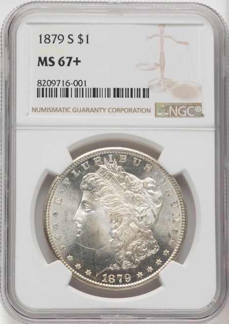 1879-S Morgan Dollar NGC MS67+ (769299015)