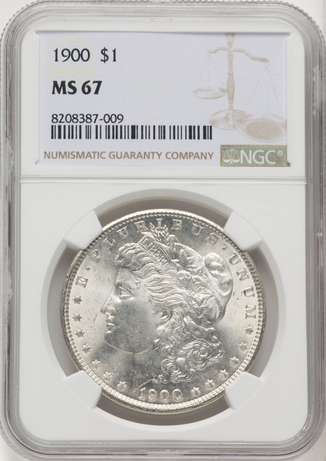 1900 Morgan Dollar NGC MS67