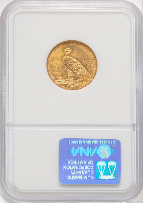 1912 $5 Indian Half Eagle NGC MS65 (769251007)